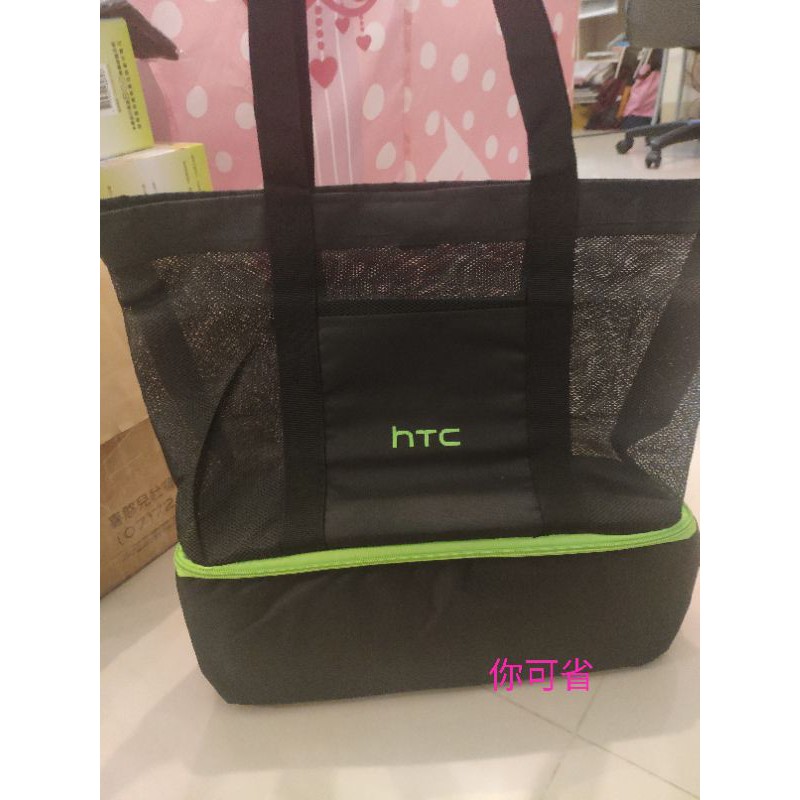 HTC手提側背包（下層為保冷袋）（全新）