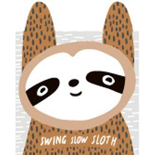 Wee Gallery Cloth Books：Swing Slow, Sloth 布書（外文書）