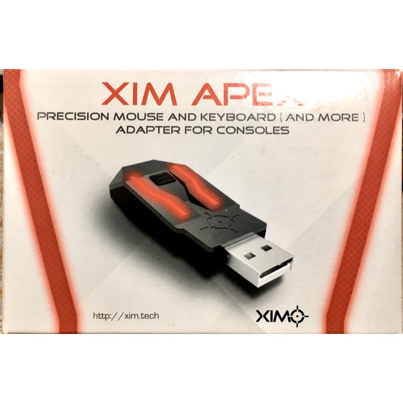 Xim apex 滑鼠鍵盤轉換器 支持PS4/XboxOne/PS3/Xbox360 FPS射擊遊戲二手