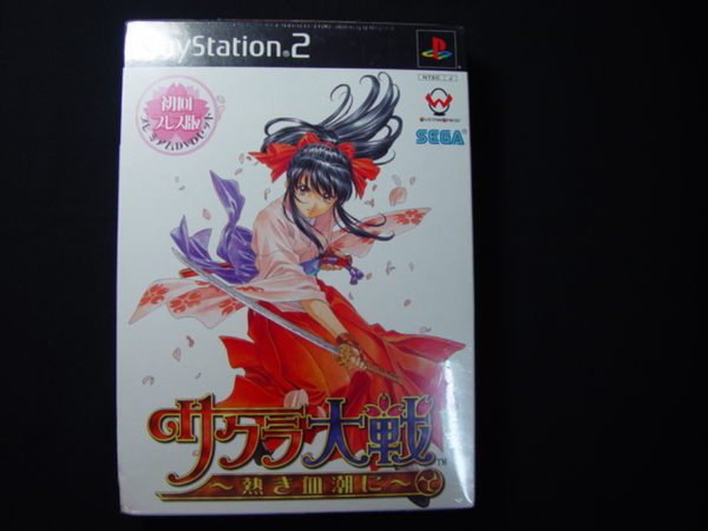 SONY PS 2 2003 made in japan 櫻花大戰 熾熱之血 日本國內初回限定 電玩 遊戲 卡帶 光碟