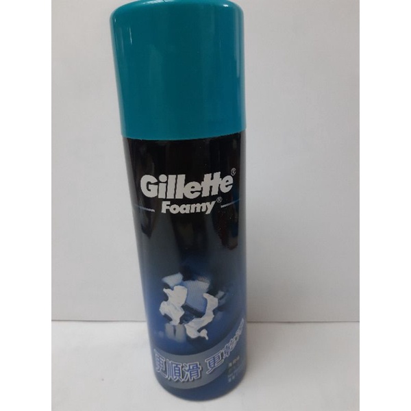 阿伯的店 吉列 Gillette  刮鬍泡沫 薄荷味道 210公克 板橋區自取$70