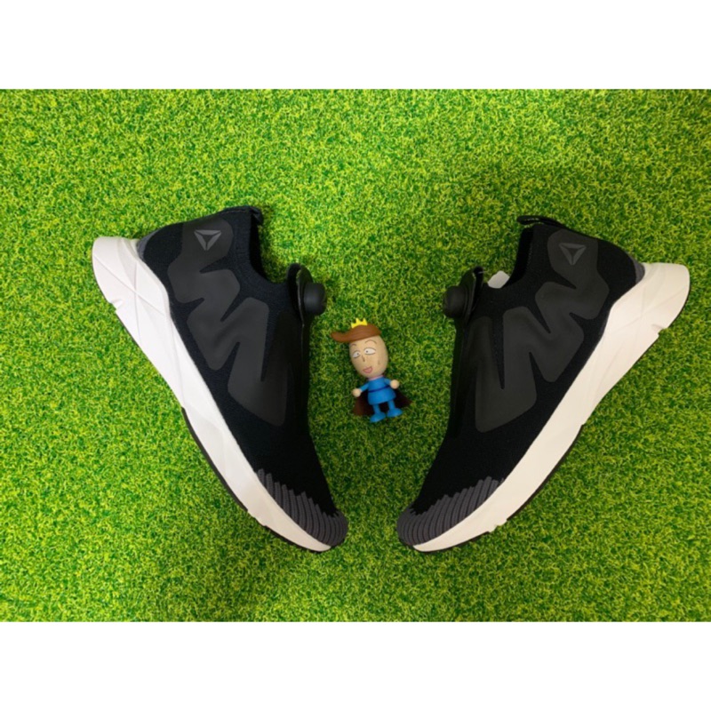  REEBOK PUMP SUPREME ULTK 黑 襪套 編織 充氣 慢跑 男鞋 CN1235