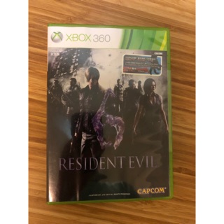 xbox 360 遊戲片 惡靈古堡6 Resident evil 6
