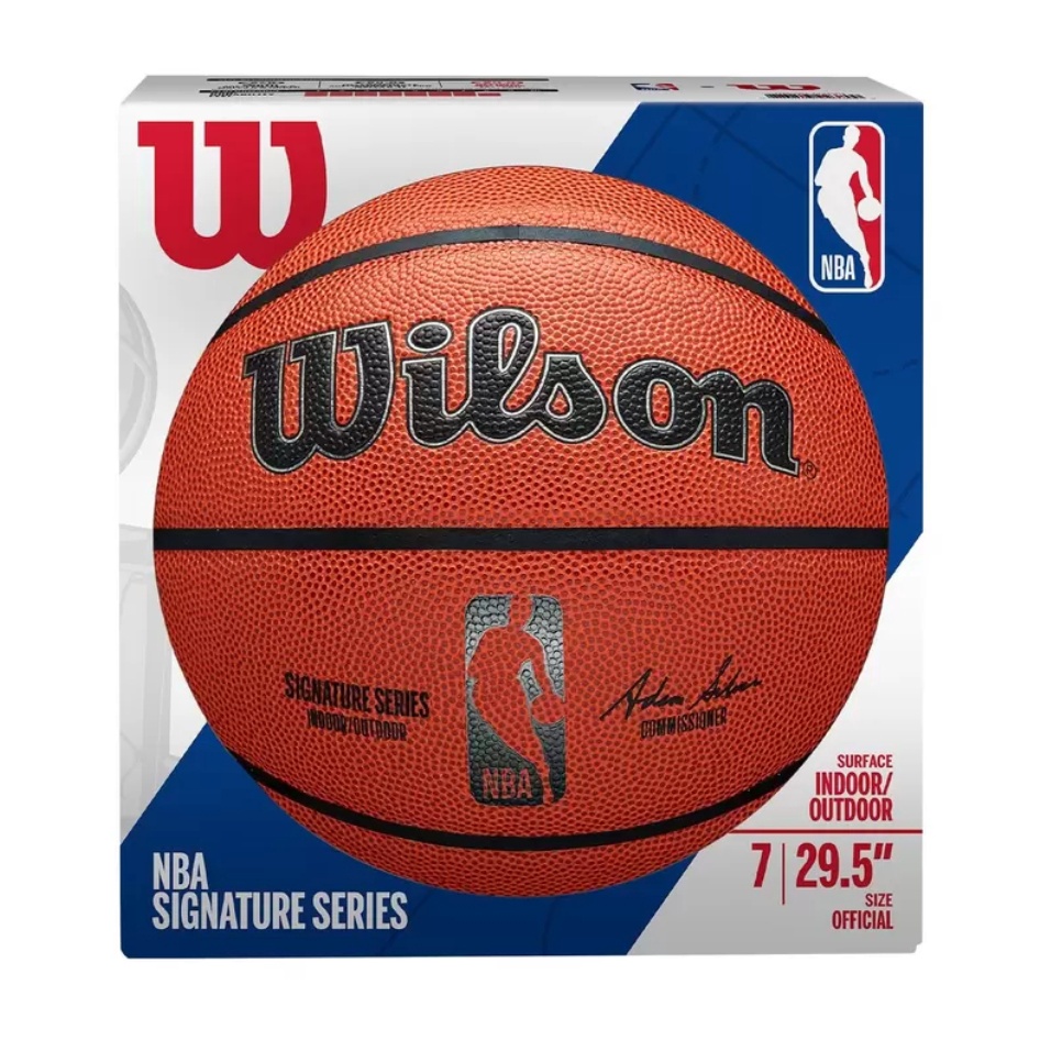 ［威爾森Wilson］合成皮籃球 NBA Signature SZ7 7號 免運費 ～COSTCO 好市多代購～