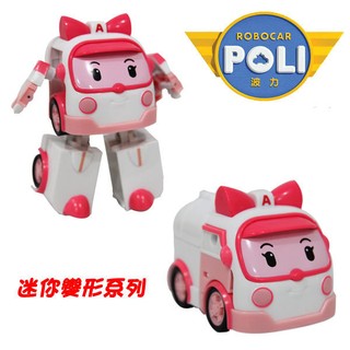 ROBOCAR POLI迷你變形安寶/救援小英雄(變形車系列) RB83047
