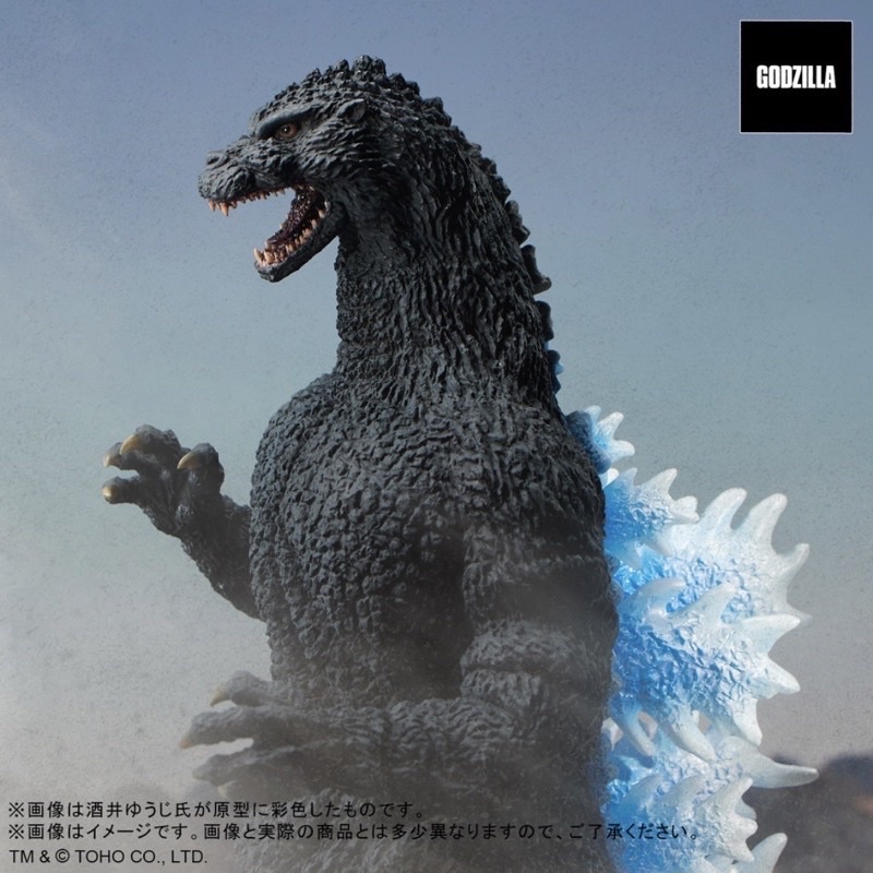 全新 日版 現貨 X-PLUS 酒井30cm 1991哥吉拉 熱線版 網走激闘 哥吉拉限定款 藍鰭塗裝 Godzilla
