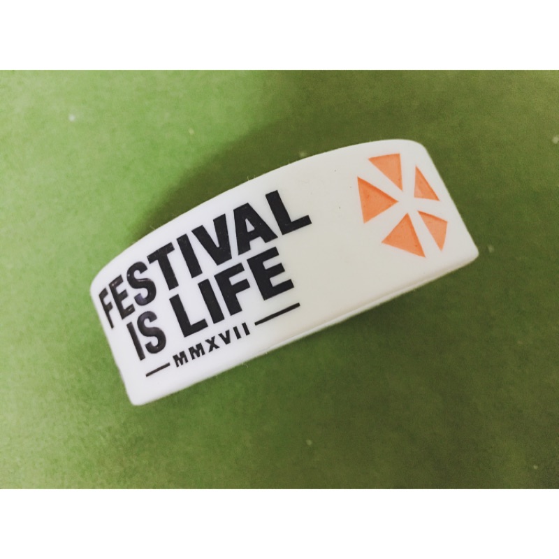 大港開唱人生的音樂祭矽膠手環 蝦皮購物