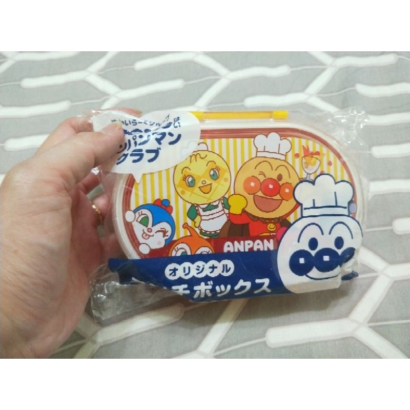 日本原裝 麵包超人 保鮮盒 餐盒 便當盒 兒童餐具