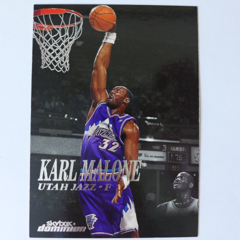 ~ Karl Malone ~名人堂/爵士隊.郵差/卡爾·馬龍 1999年SKYBOX.NBA球員卡