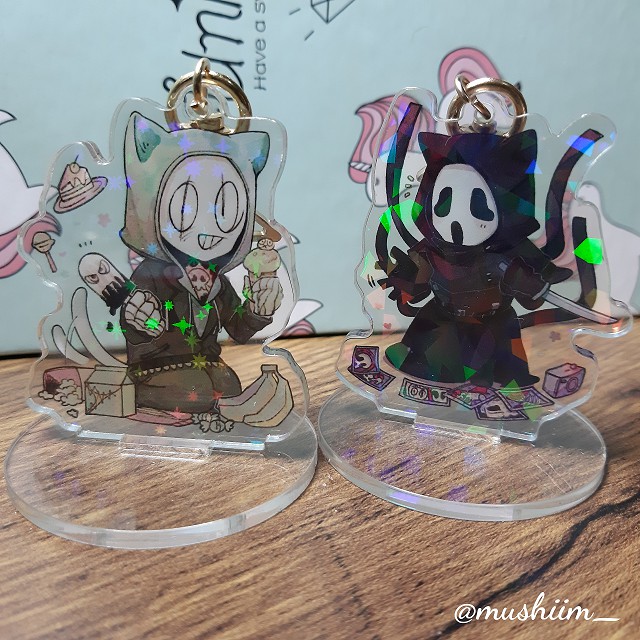 Dbd 黎明死線鬼面 軍團壓克力吊飾立牌dead By Daylight Uka 蝦皮購物