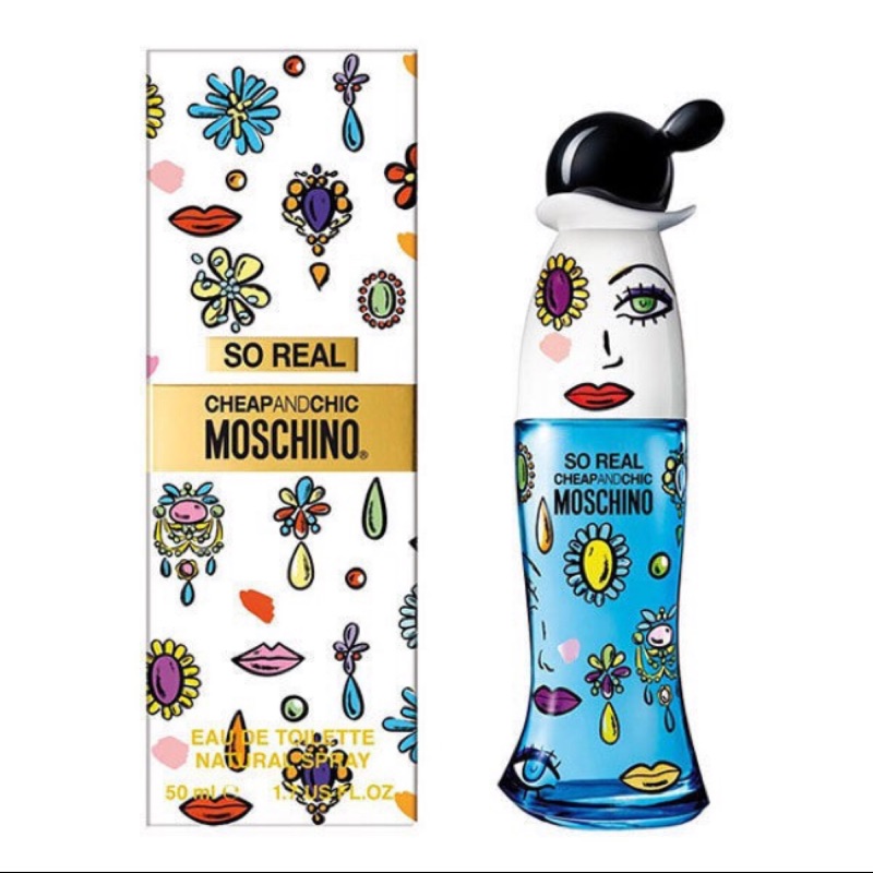 MOSCHINO. So REAL 50ml | 蝦皮購物