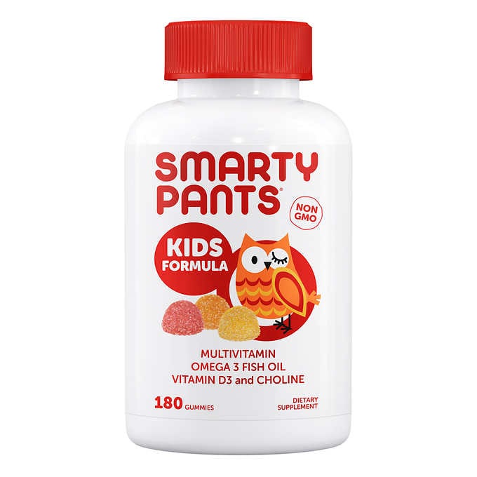 代購🛍 美國好市多 SmartyPants 兒童魚油 Omega 3，綜合維他命配方，180顆軟糖(效期更新)