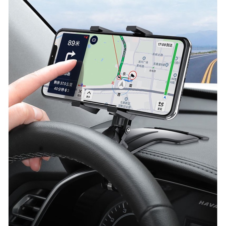の54~車載儀表盤手機支架如同HUD 手機導航 抬頭顯示器可視角度手機GPS衛星導航行車記錄器架