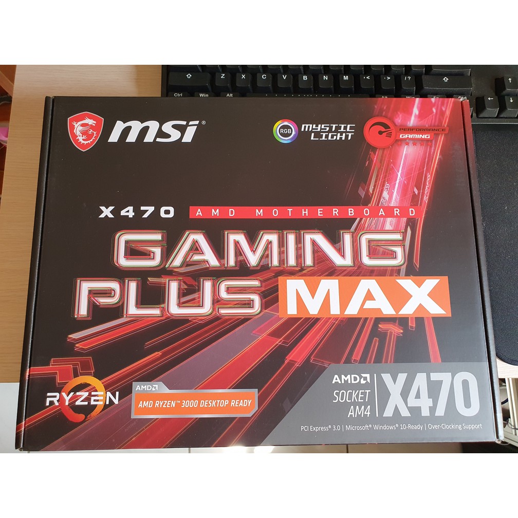 MSI X470 Gaming plus MAX 主機板