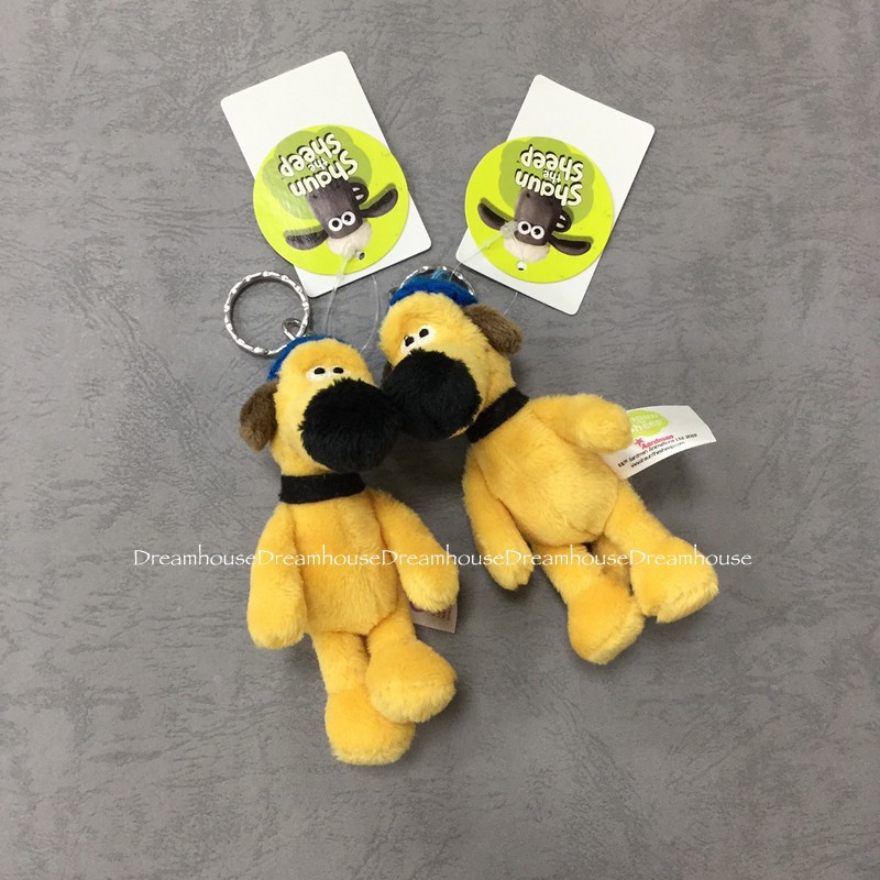 日本帶回nici Shaun The Sheep 笑笑羊牧羊犬bitzer 吊飾娃娃玩偶鑰匙圈 蝦皮購物
