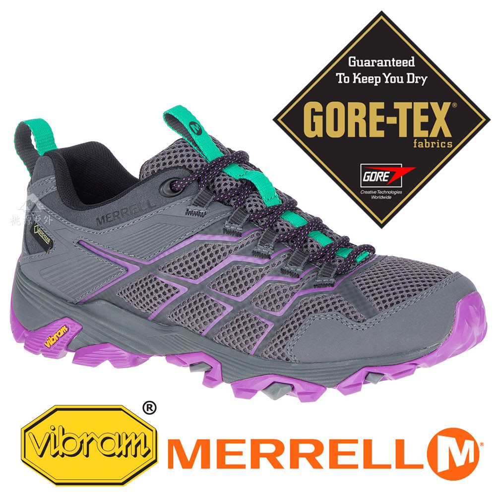 正品附發票 MERRELL 女鞋 MOAB FST 2 GORE-TEX ML65592 健行 多功能 防水 登山鞋