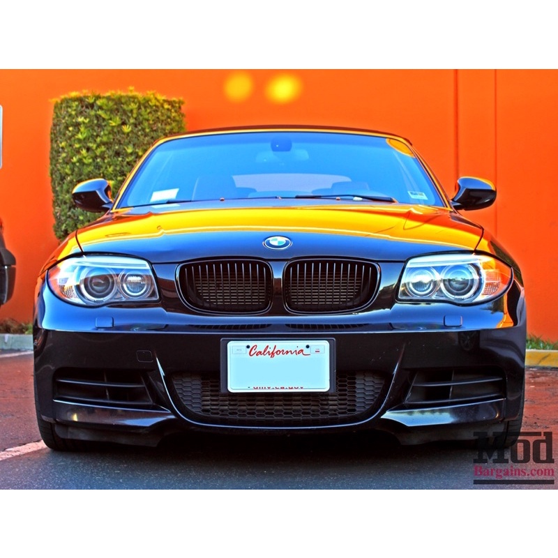 （B&amp;M精品）特價現貨在台BMW M Performance原廠黑鼻頭 黑色水箱罩 E82 雙門 1系118d 135i