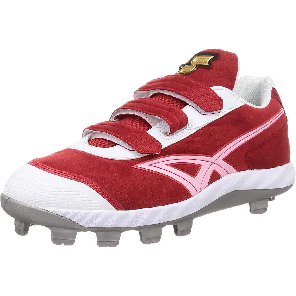 SSK PROEDGE 一級 最新款 膠釘壘球鞋 紅色 麂皮+網布 型號ESF4101VCF