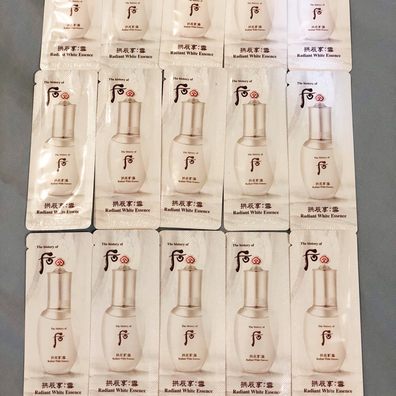 韓國#后 Whoo 拱辰享 雪 美白精華 亮白精華 小樣1ml