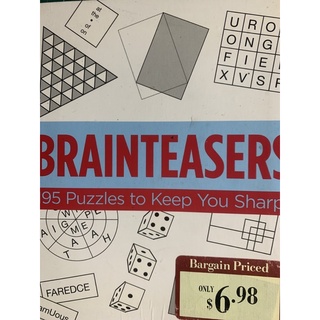 brainteasers 英文閱讀 puzzles 會有些使用