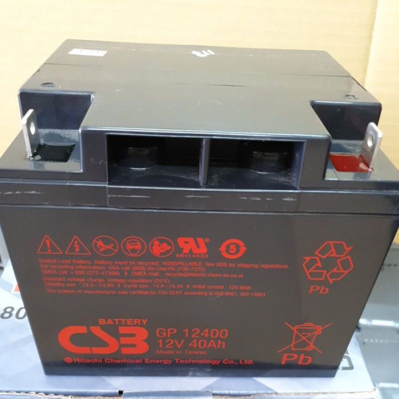 極地電池*新古CSB深循環電瓶GP12400規格12V,40AH電動車露營戶外活動照明ups釣魚夜市可用