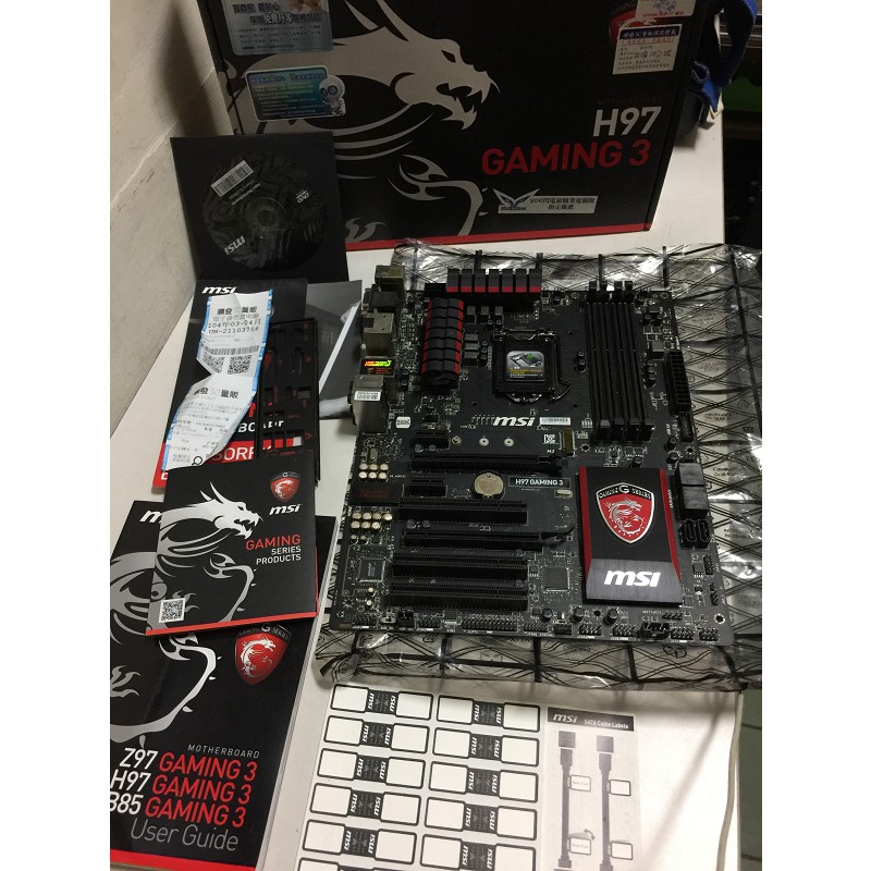 MSI H97 GAMING 3 ATX 微星 主機板 ddr3 h97 1150