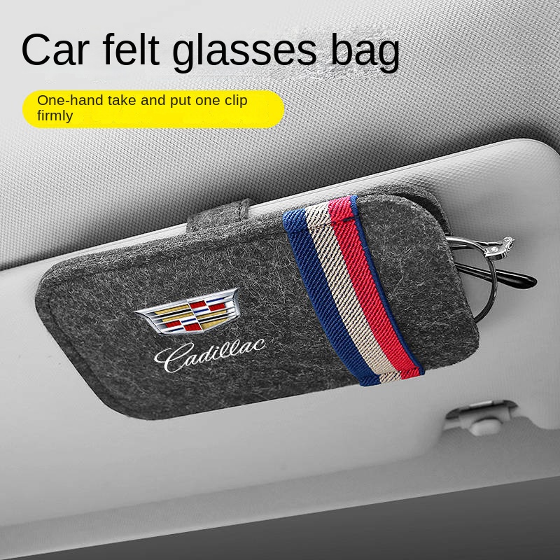 車載眼鏡夾 汽車用眼鏡盒 太陽墨鏡 寶馬賓士奧迪多功能遮陽板收納盒 dNb8