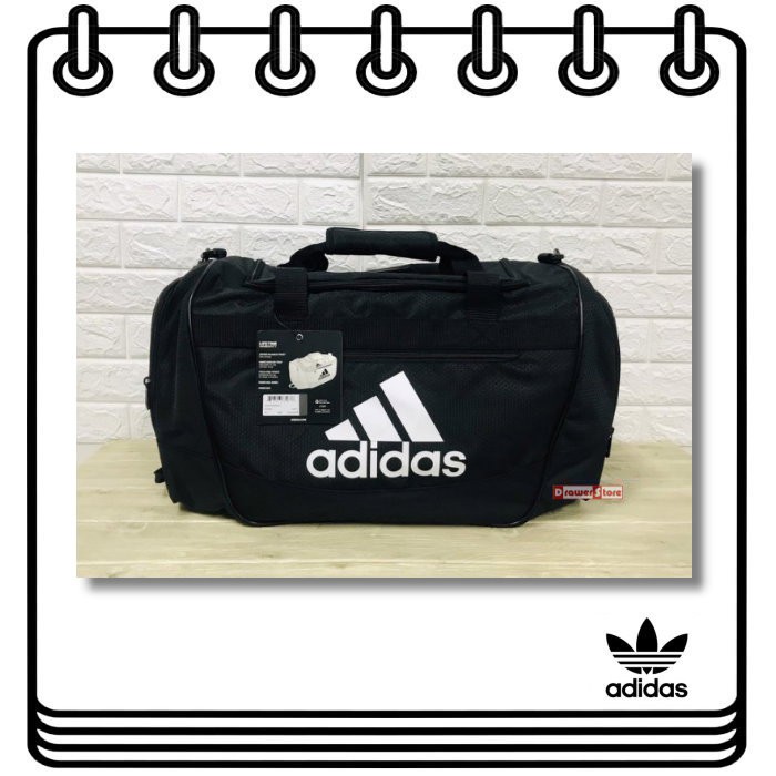 【DRAWER】Adidas Defender III Medium Duffel 黑色 行李袋 愛迪達 5144011