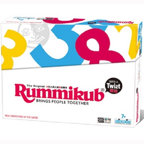 拉密 變臉版 扁盒  Rummikub Twist 繁體中文版 高雄龐奇桌遊