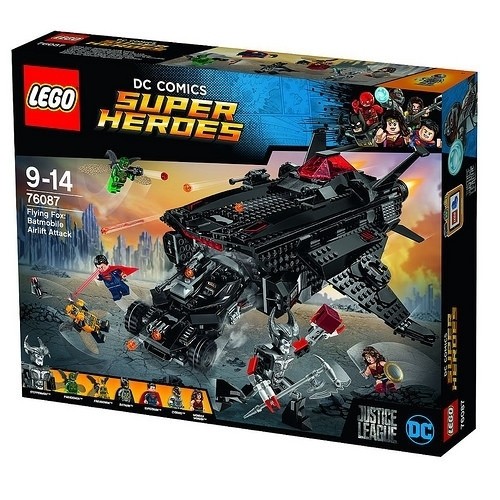 [任三件再折200!] LEGO 樂高76087 飛狐 蝙蝠俠空中進攻