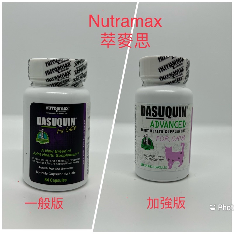 台灣公司貨～Nutramax Dasuquin 萃麥思 貓用關節膠囊～ 84粒/60粒