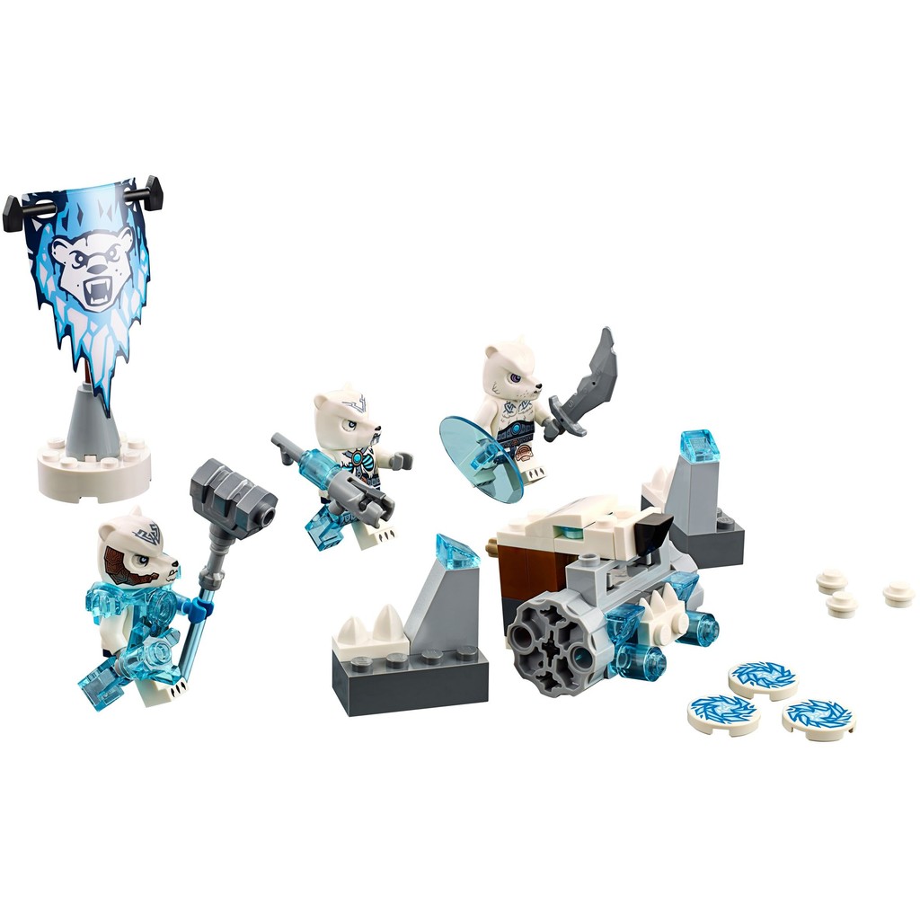 LEGO 樂高 CHIMA 神獸系列 70230 Ice Bear Tribe Pack 全新 無外盒