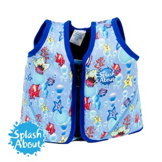 《Splash About 潑寶》兒童浮力夾克 - 海底世界 / 寶藍