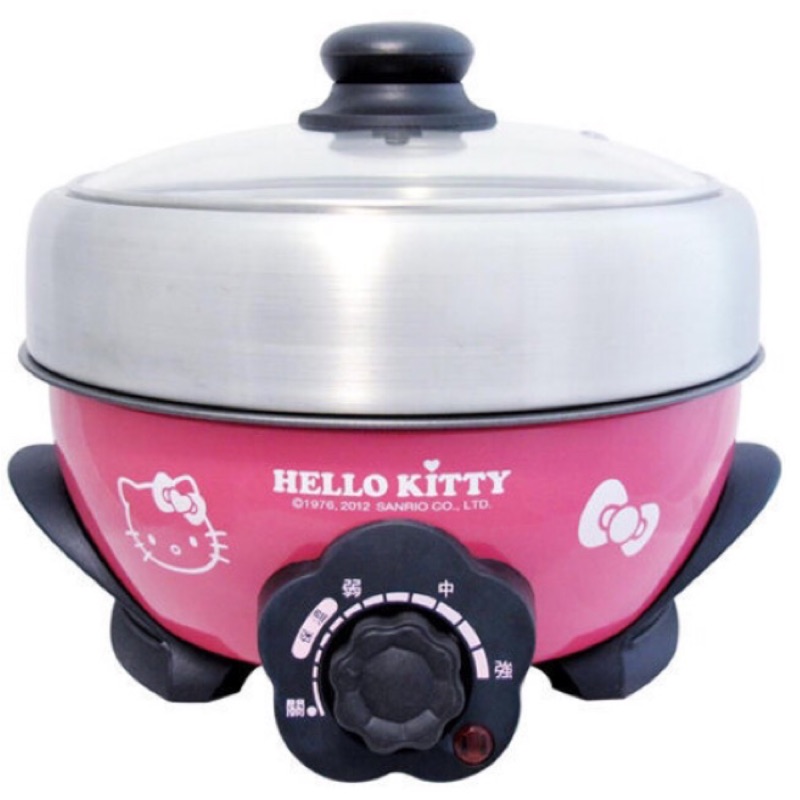 【Hello Kitty】2.2L不鏽鋼電火鍋KW-006S