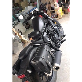 rebel 500帆布包 適用於Honda叛逆者500改裝哈雷馬鞍包 rebel500S機車裝備機車馬鞍袋排氣管