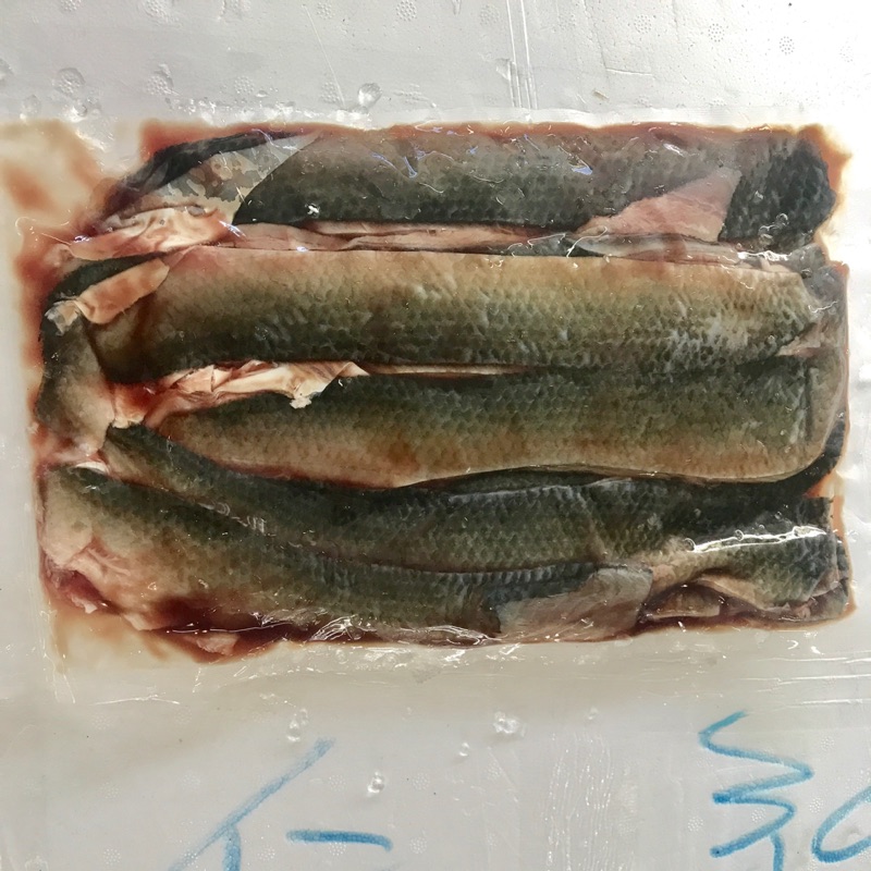（活水堂海產）台南現殺真空虱目魚皮，一包600g帶微肉、無刺、保證不臭土