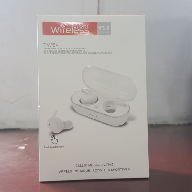 TWS4 帶倉無線雙耳立體藍芽耳機 新品