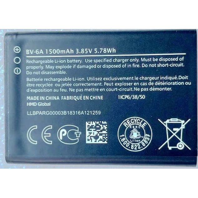 Bv 6a аккумулятор nokia