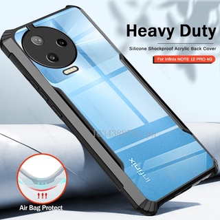 Infinix Note 12 Pro Note12 Pro Note12Pro 4G 5G 防震透明外殼透明亞克力矽膠