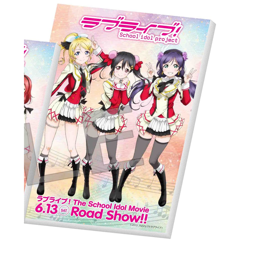 出清小屋 現貨日版love Live 矢澤妮可東條希絢瀨繪里劇場公開記念特典便條紙全新 蝦皮購物
