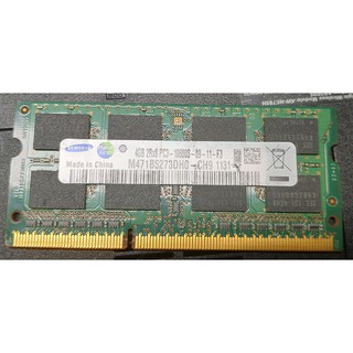 【筆電記憶體】三星 4GB 2RX8 PC3-10600S