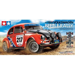 田宮TAMIYA 1/10 電動遙控車 Volkswagen Beetle Rally - MF-01X 58650