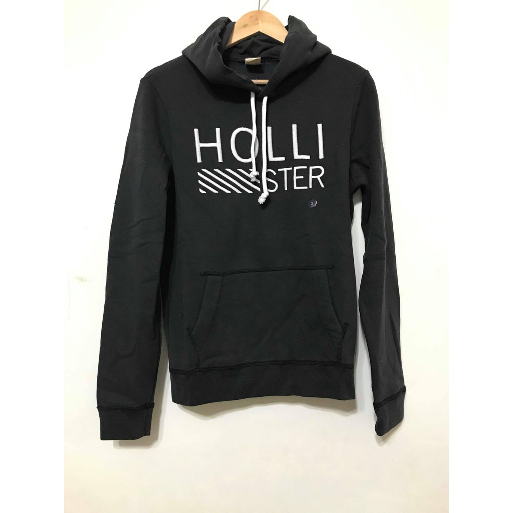 Hollister 現貨出清】Hollister 男生刺繡帽t 深灰S/XL | 蝦皮購物