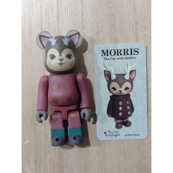 Be@rbrick 36代 ARTIST Morris 1/48隱藏版 角貓 100％