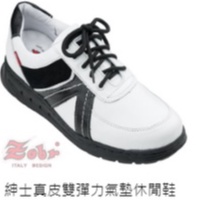 【SHOES】🎉路豹Zobr男【輕盈漫步U系列】綁帶休閒鞋 紳士氣墊鞋 時尚運動鞋 樂褔鞋 護士鞋 全黑全白工作鞋