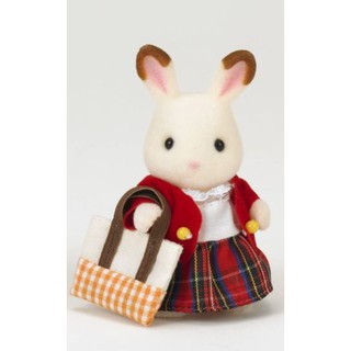 現貨 全新商品 森林家族 上學制服（紅）D20 衣服 服飾 姐姐(不含人偶)