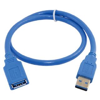 I-WIZ 彰唯 USB3.0 A公 to A母 延長傳輸線 USB延長線 50CM 綠風潮