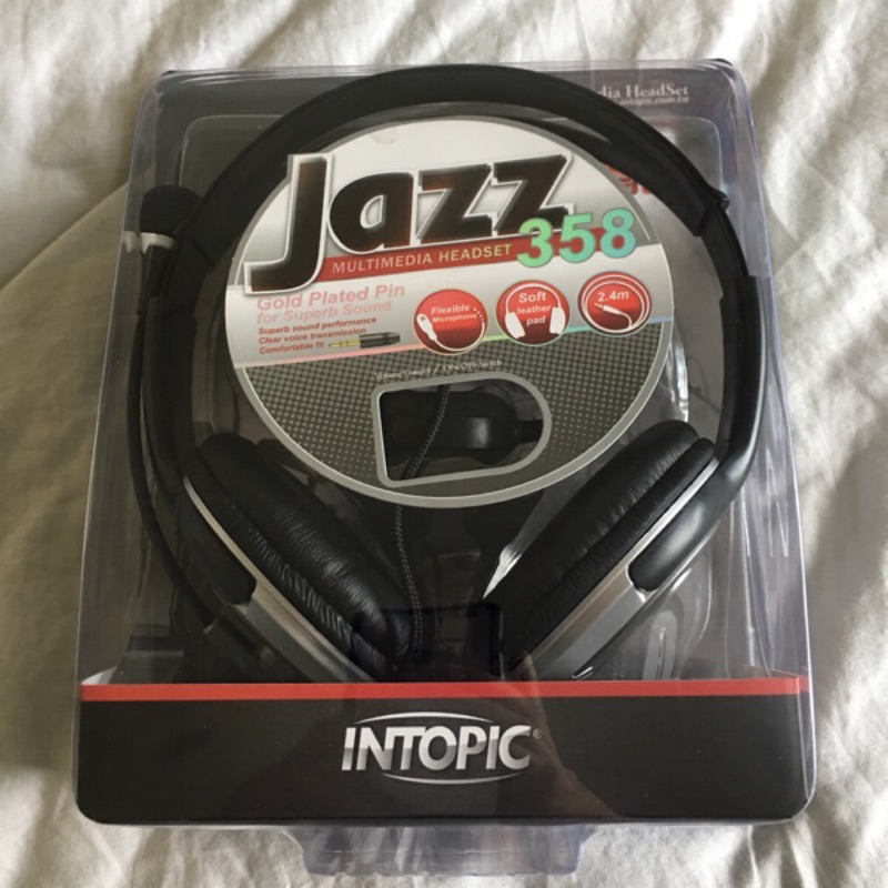 Jazz-358頭戴式耳機麥克風
