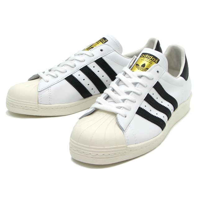 ＂樂菲斯＂全新正品 Adidas Superstar 80S 奶油頭 金標 復古 基本款 G61070 網美