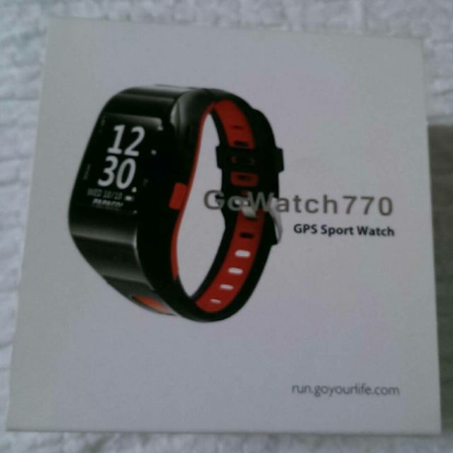 PAPAGO GPS 運動錶 紅 GoWatch770 手錶 sport watch